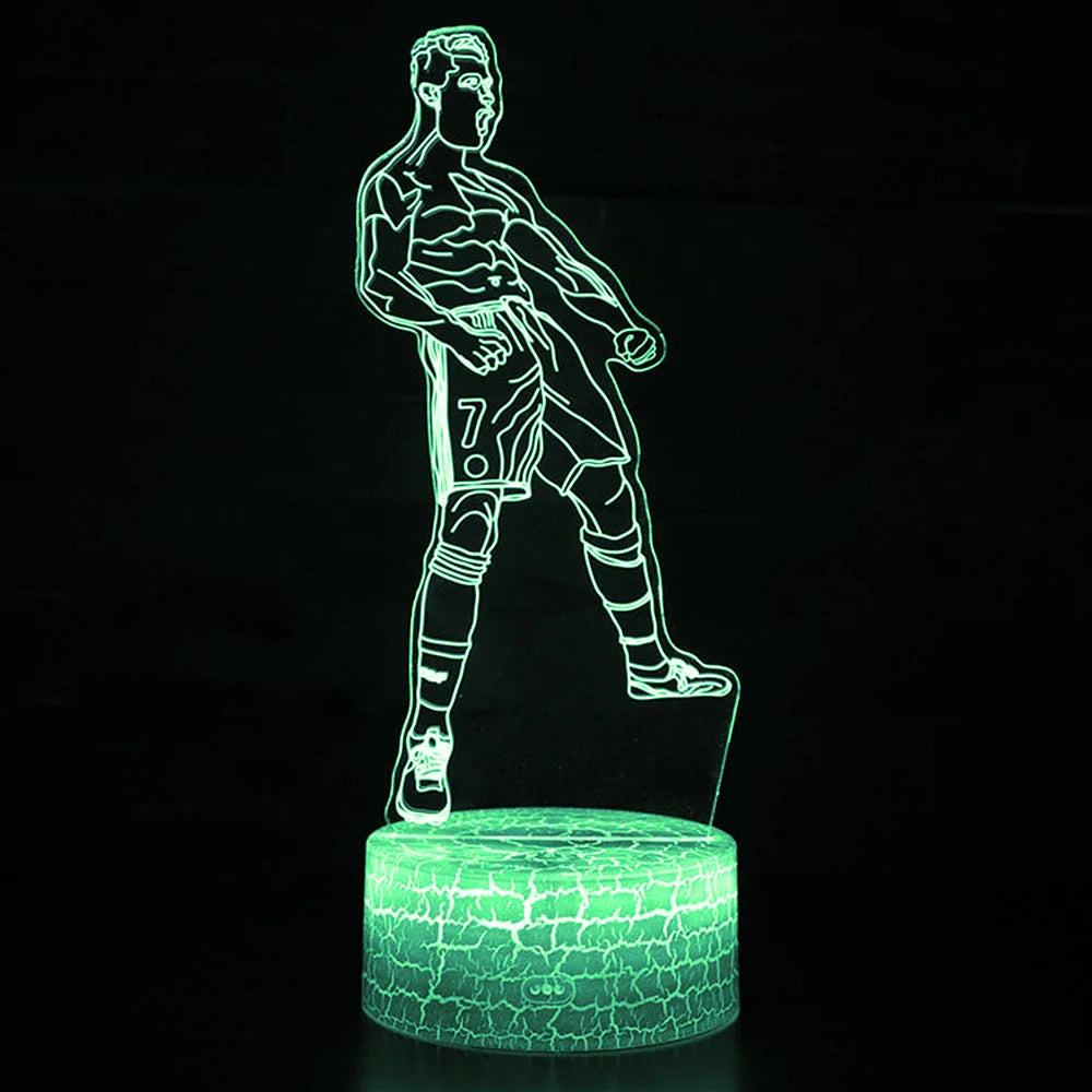 Magiclux Novelty Lighting 3D Illusion LED Soccer Lamp