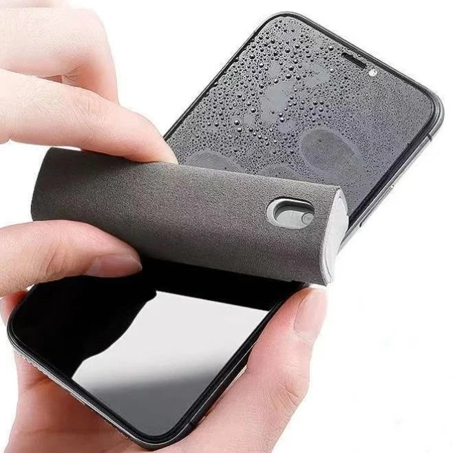 2in1 Microfiber Phone,Ipad Spray Bottle Screen Cleaner