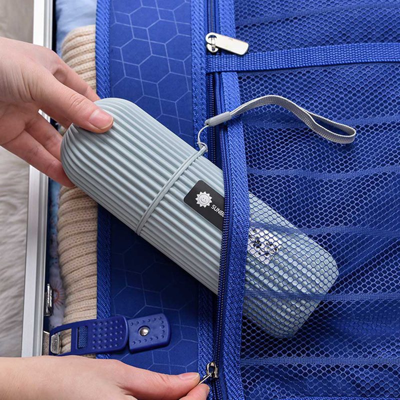 Portable ToothPaste And ToothBrush For Camping,Travelling Conditioning Case