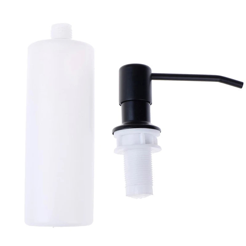 350ml Kitchen Sink Stainless Steel Lotion Pumps Cover