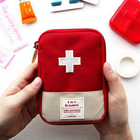 Image of Cute Mini Portable First Aid Emergency Kits Organizer