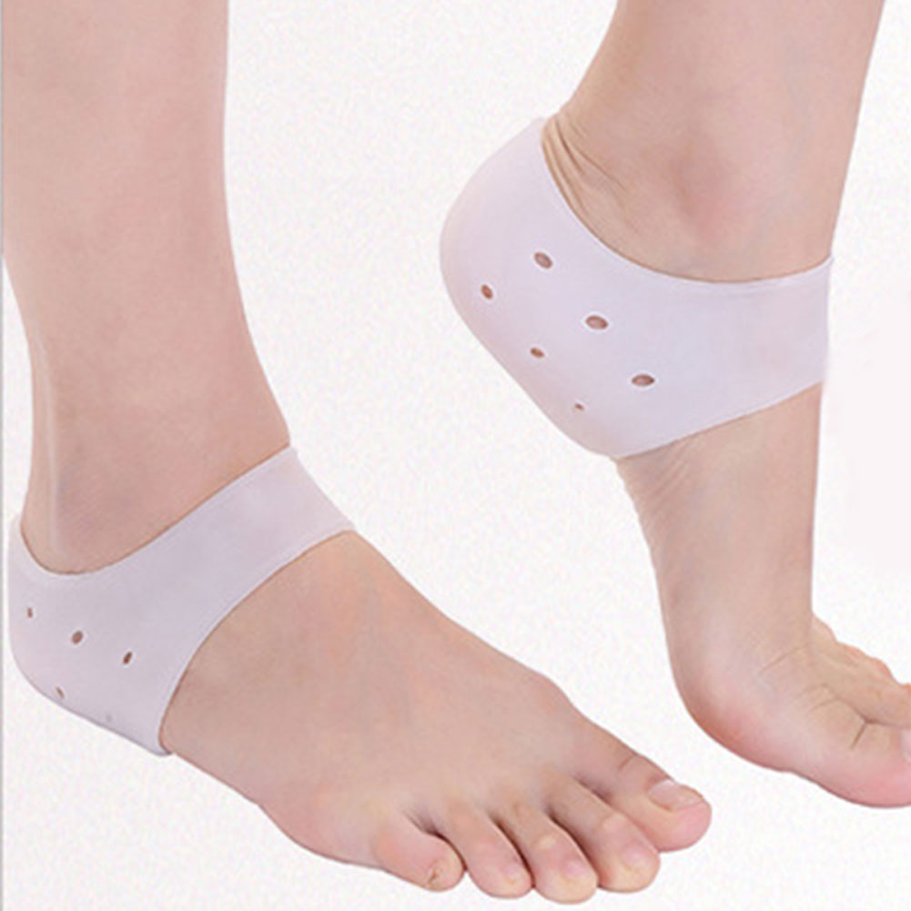 Washable Skin Care Protector Heel Socks