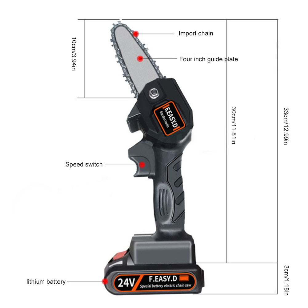 Rechargeable Portable Mini Electric Chainsaw